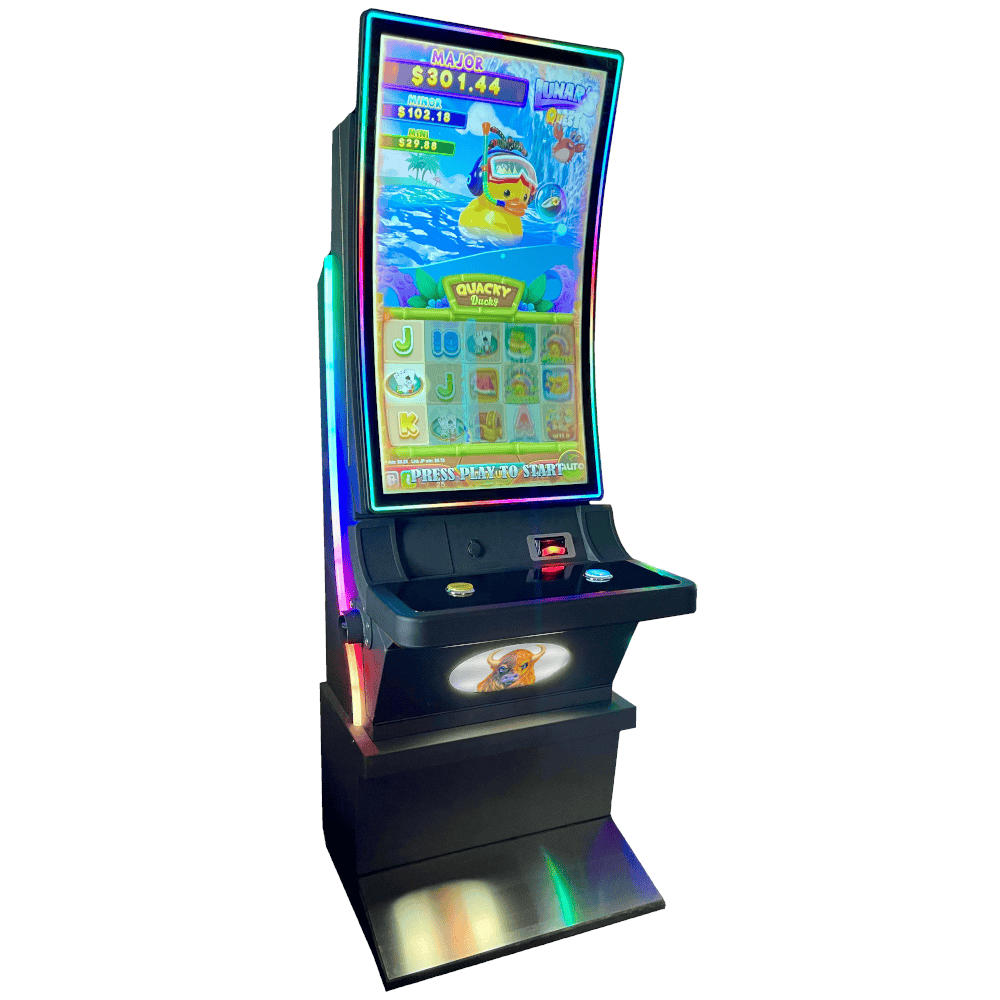 Nass-Gaming-Supply curved screen metal gaming machine 43